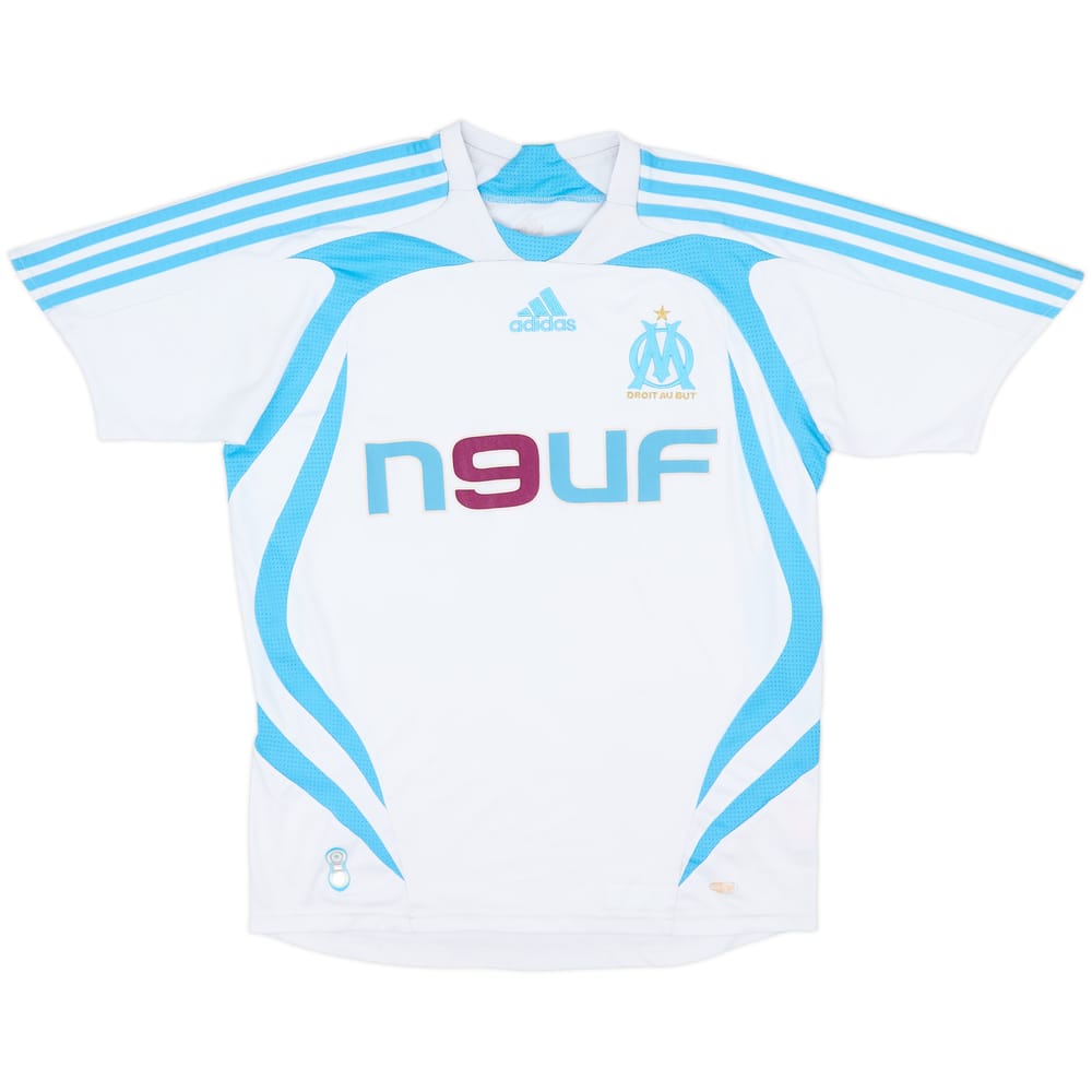 2007-08 Olympique Marseille Home Shirt - 8/10 - (13-14 Years)