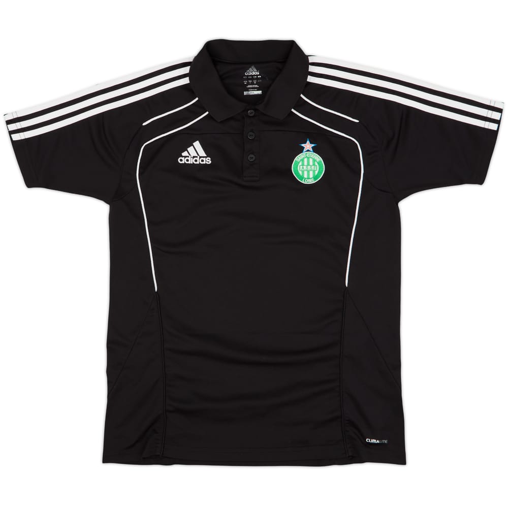 2010-11 Saint Etienne adidas Polo Shirt - 8/10 - (M)