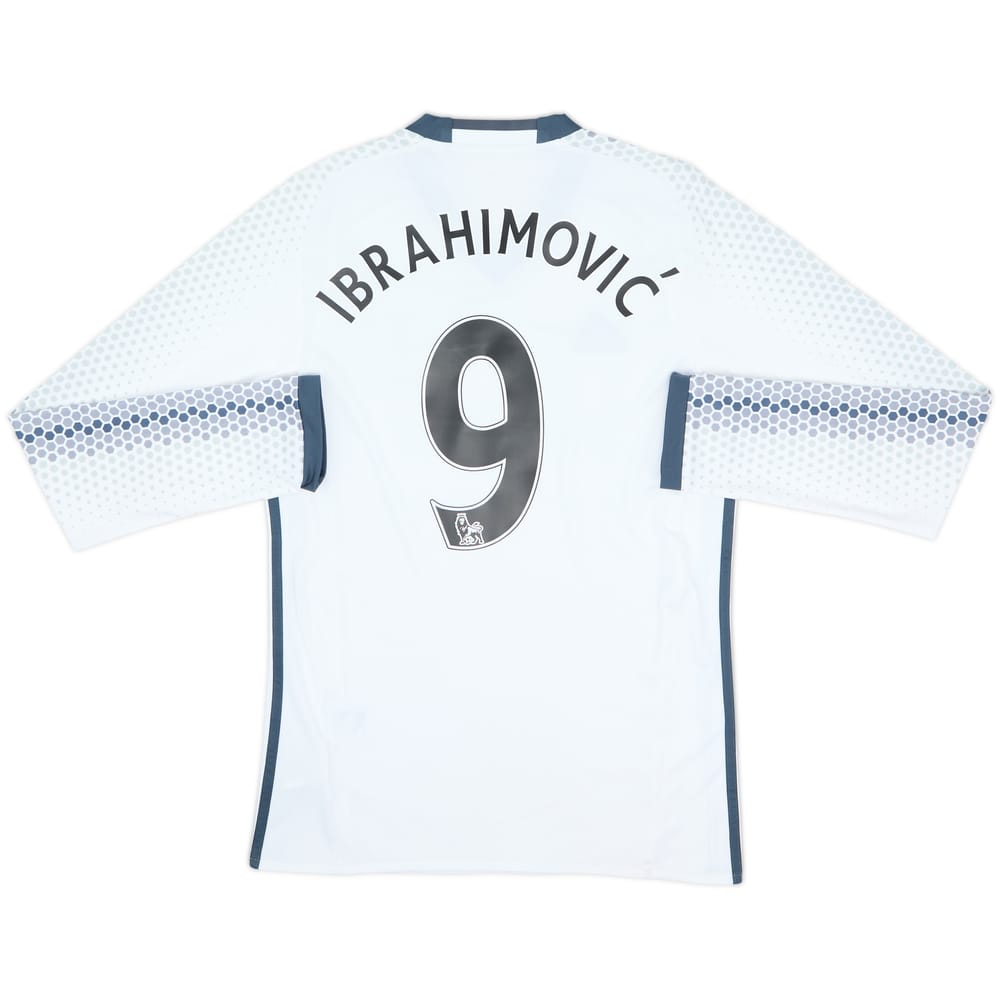 2016-17 Manchester United Third L/S Shirt Ibrahimovic #9 - 6/10 - (S)