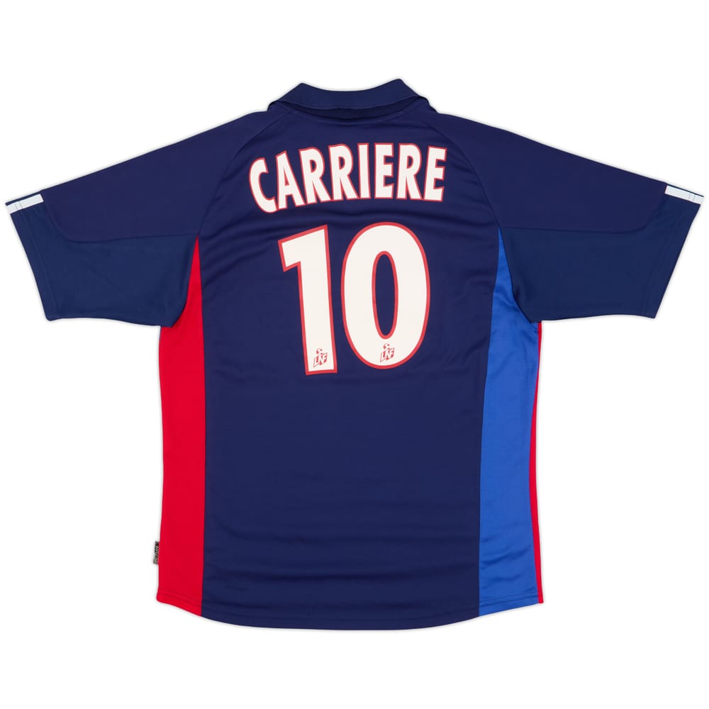 Camiseta de visitante del Lyon 2001-02 Carriere #10 - 8/10 - (S)