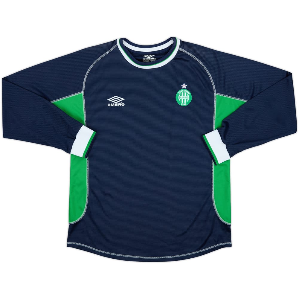 2000-01 Saint Etienne Away L/S Shirt - 9/10 - (M)