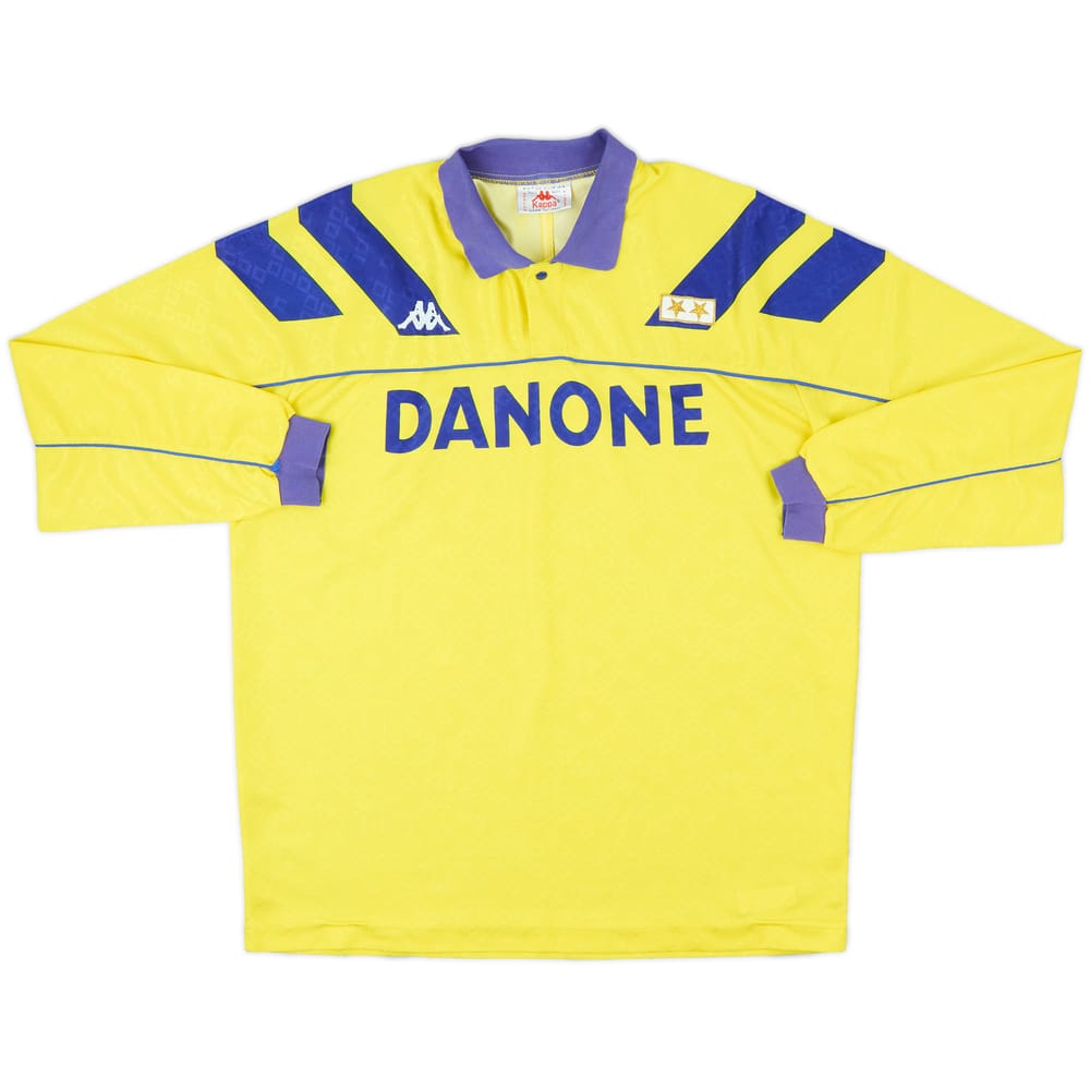 1992-94 Juventus Away L/S Shirt - 6/10 - (XL)