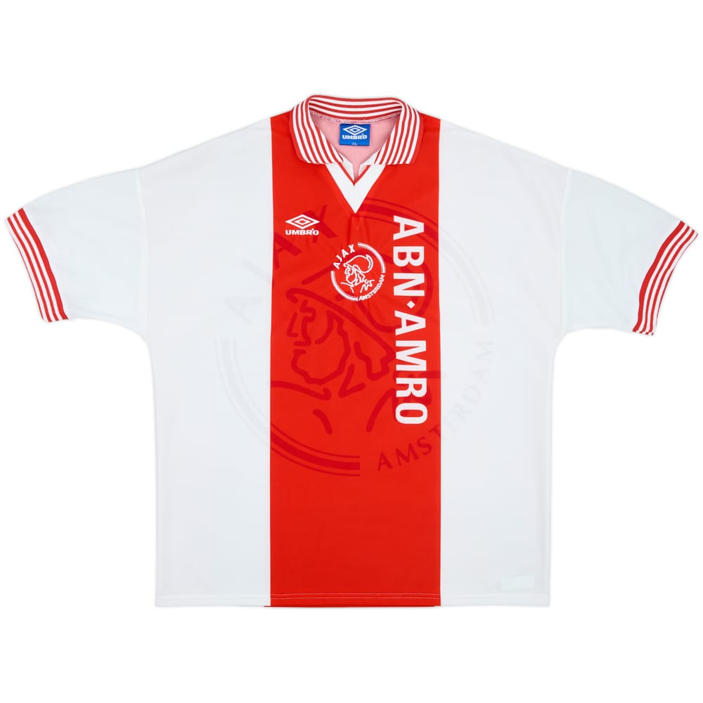 1995-96 Ajax Home Shirt - 9/10 - (XXL)