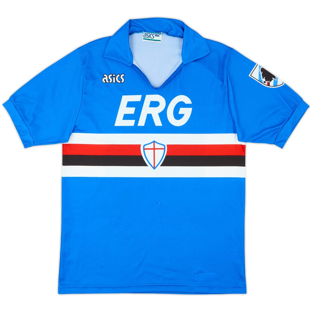 1990-92 Sampdoria Home Shirt - 8/10 - (M)