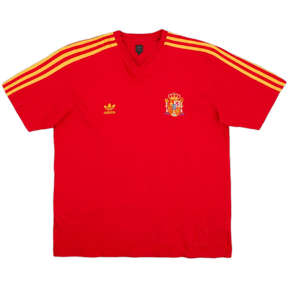 2006 Spain adidas Originals Cotton Tee - 8/10 - (XL)