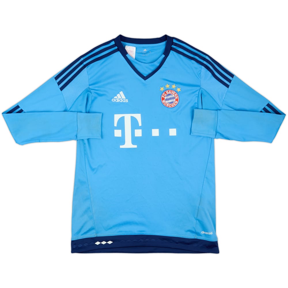 2015-16 Bayern Munich GK Shirt - 5/10 - (XL.Boys)