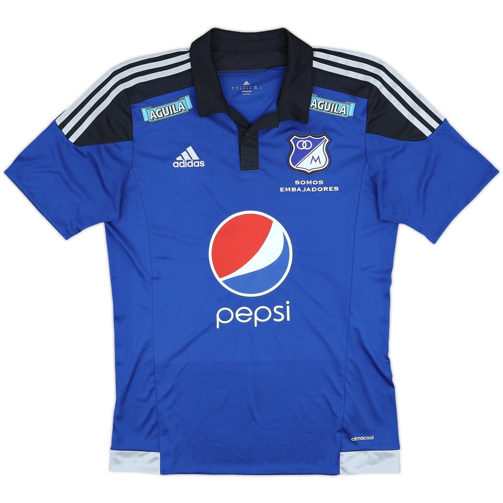 2015 Millonarios Home Shirt - 9/10 - (M)
