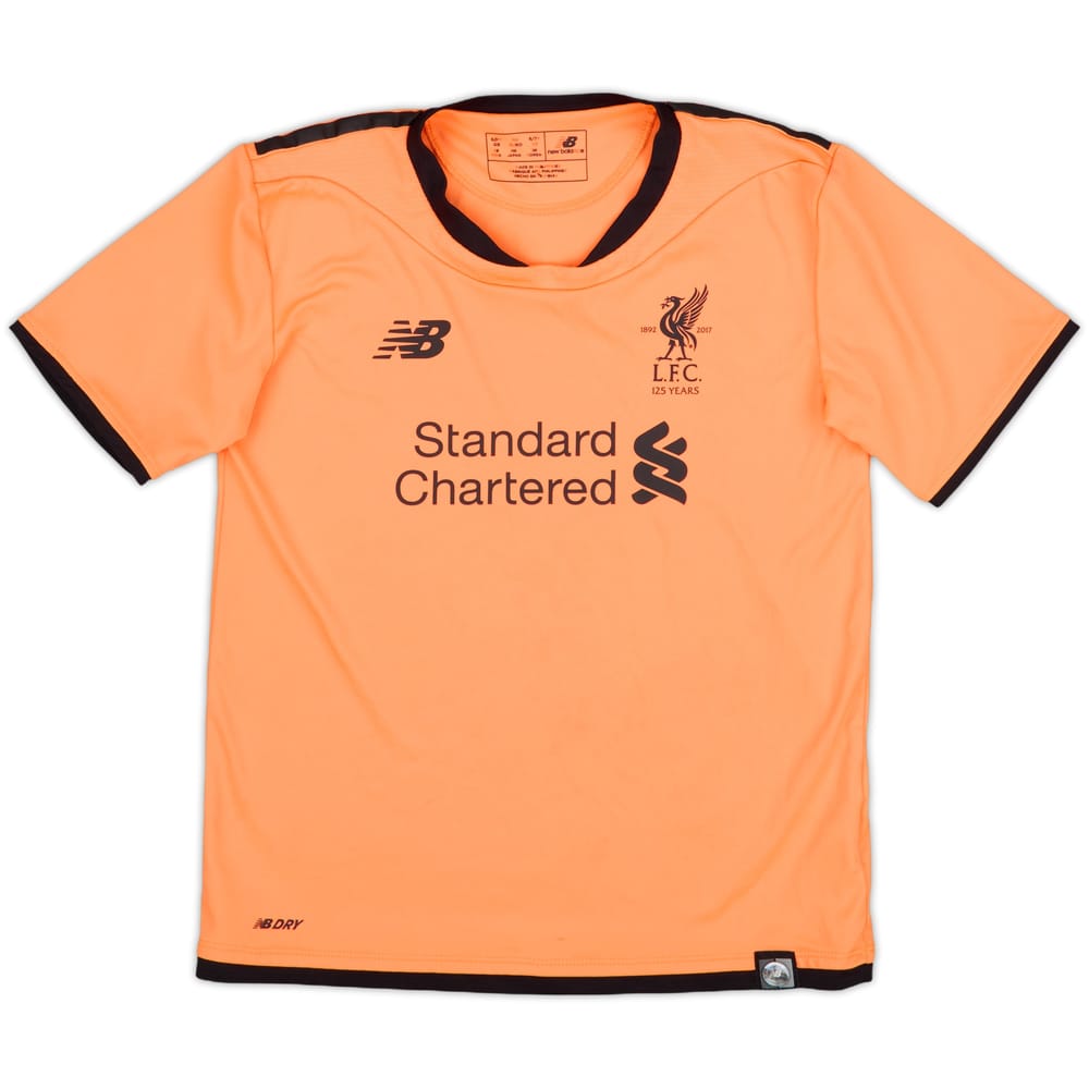 2017-18 Liverpool 125 Years Third Shirt - 8/10 - (6-7 Years)