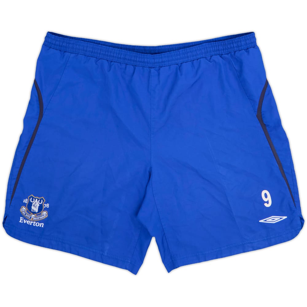 2006-07 Everton Player Issue Umbro Training Shorts #9 - 5/10 - (XL)