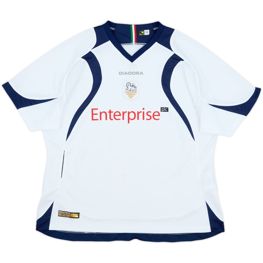 2007-08 Preston North End Home Shirt - 8/10 - (Women's L)