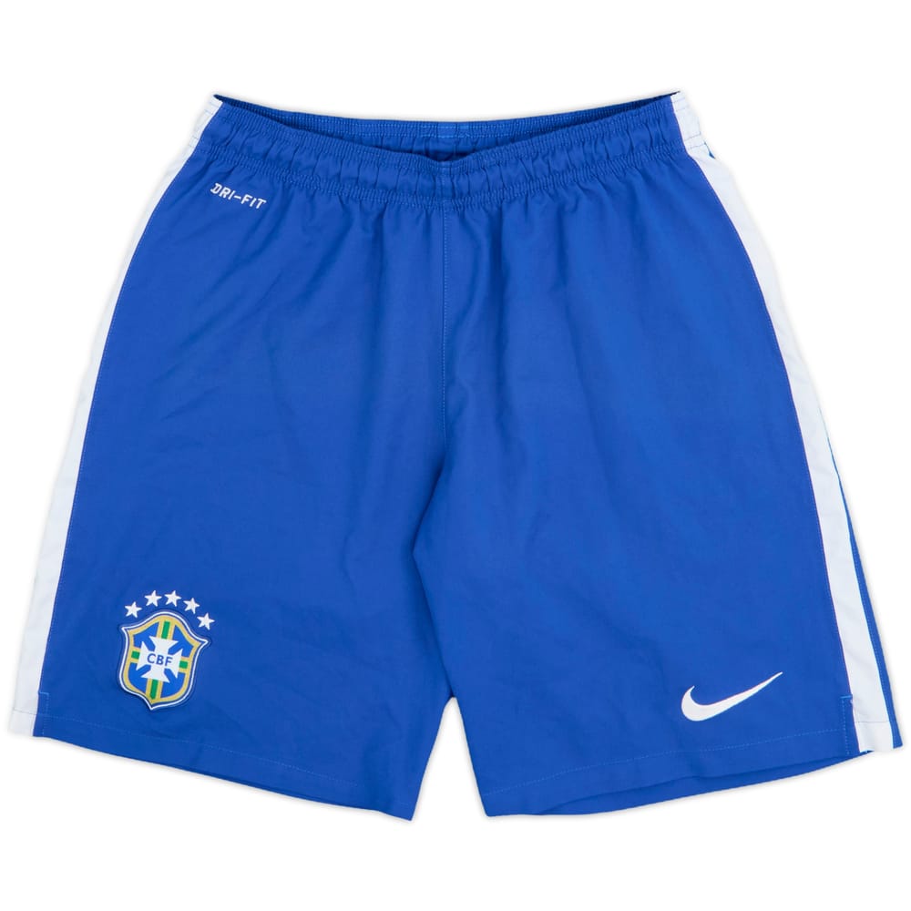 2014-16 Brazil Home Shorts - 8/10 - (M)