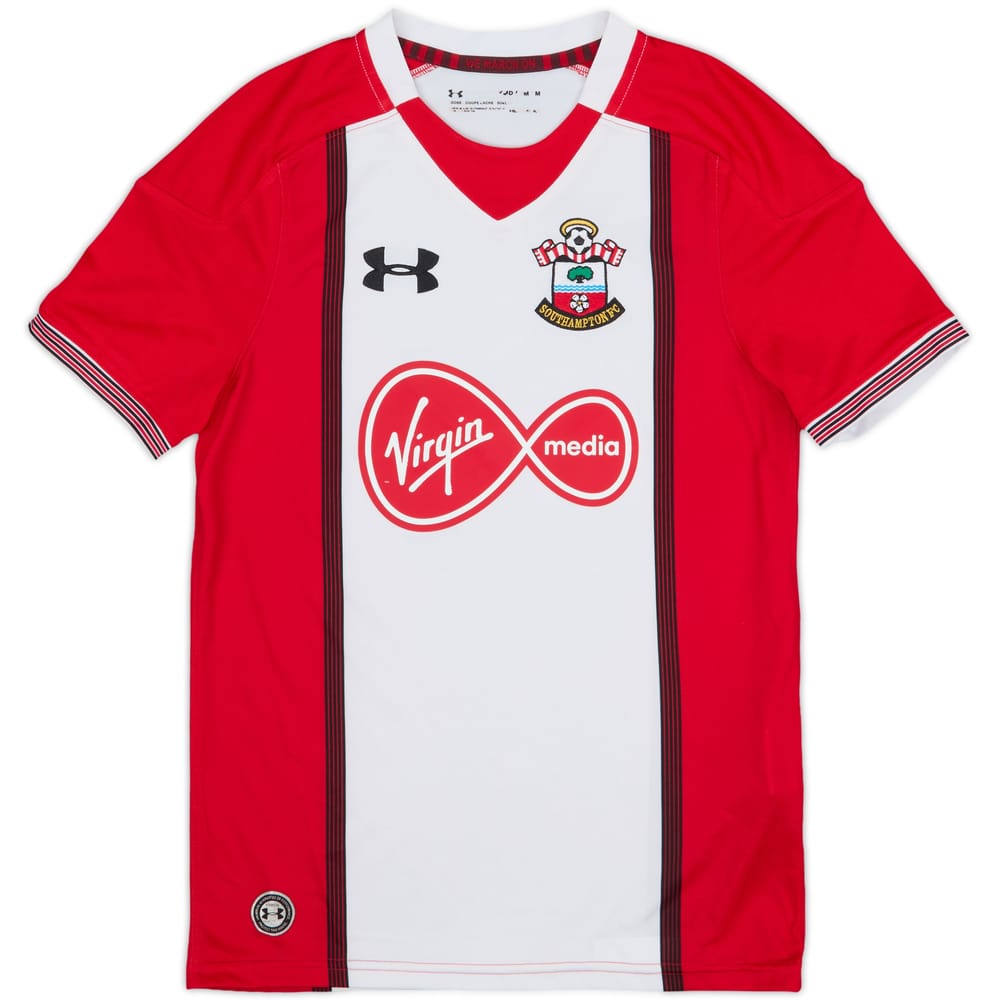 2017-18 Southampton Home Shirt - 8/10 - (M.Boys)