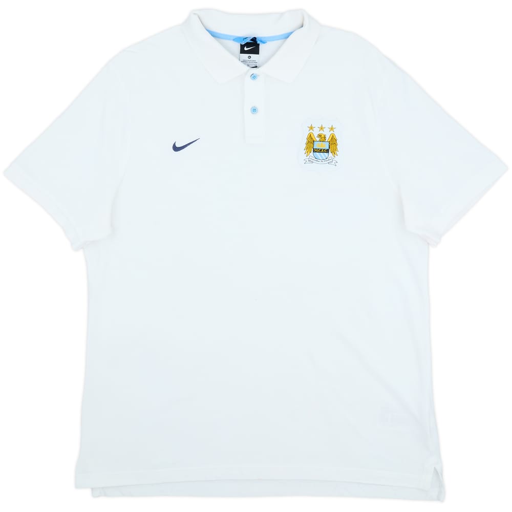 2013-14 Manchester City Nike Polo Shirt - 7/10 - (XL)