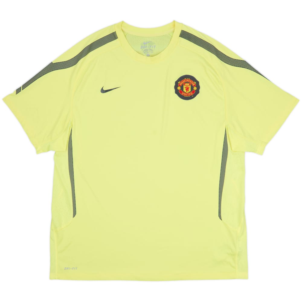 2010-11 Manchester United Nike Training Shirt - 7/10 - (XL)