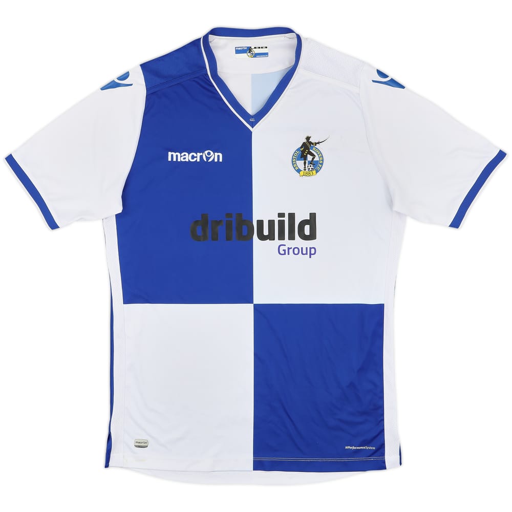 2016-17 Bristol Rovers Home Shirt - 7/10 - (XXL)