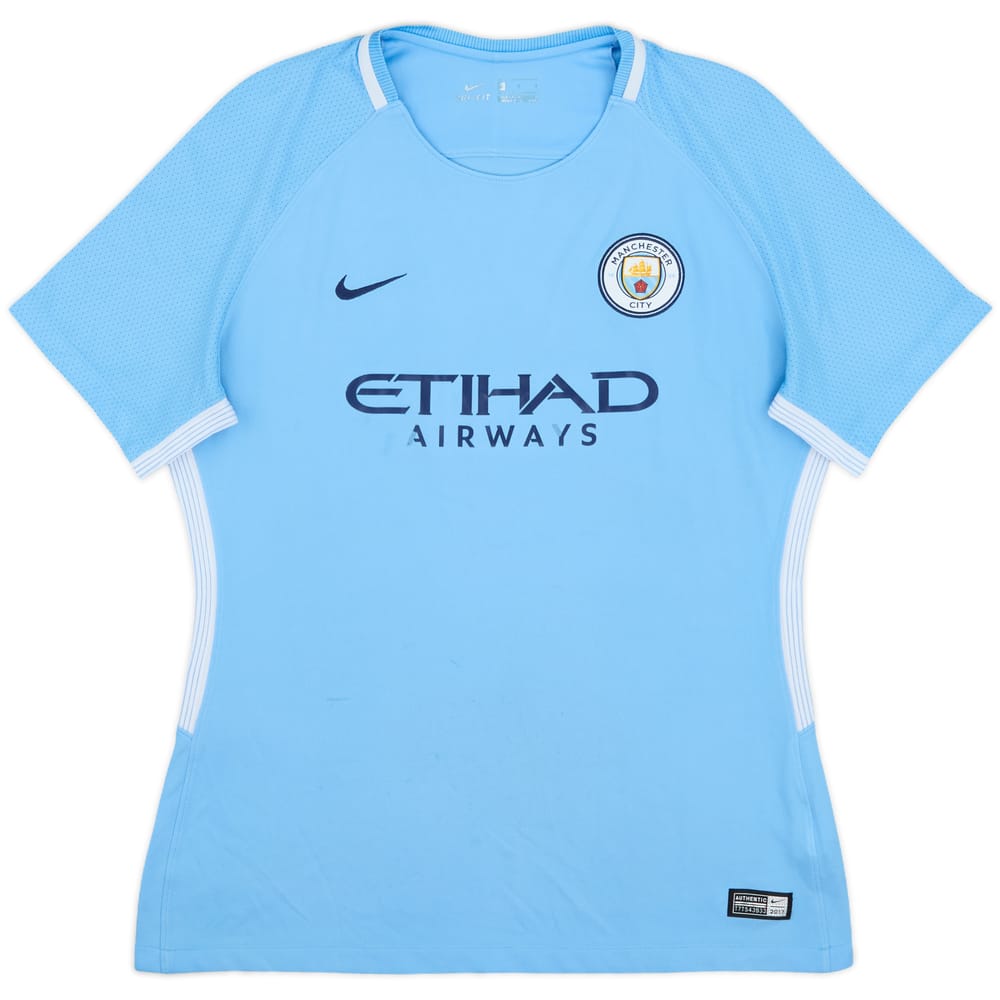 2017-18 Manchester City Home Shirt - 5/10 - (Women's L)