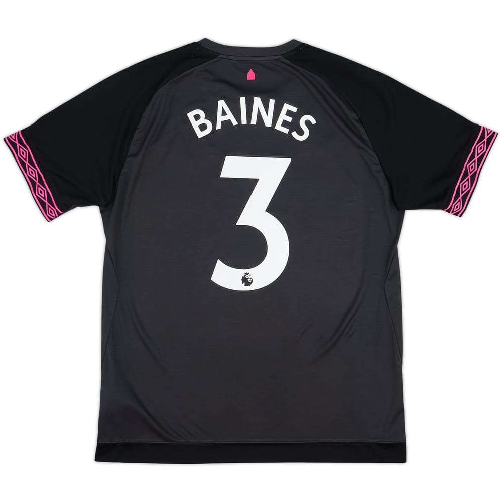 2018-19 Everton Away Shirt Baines #3 - 10/10 - (L)