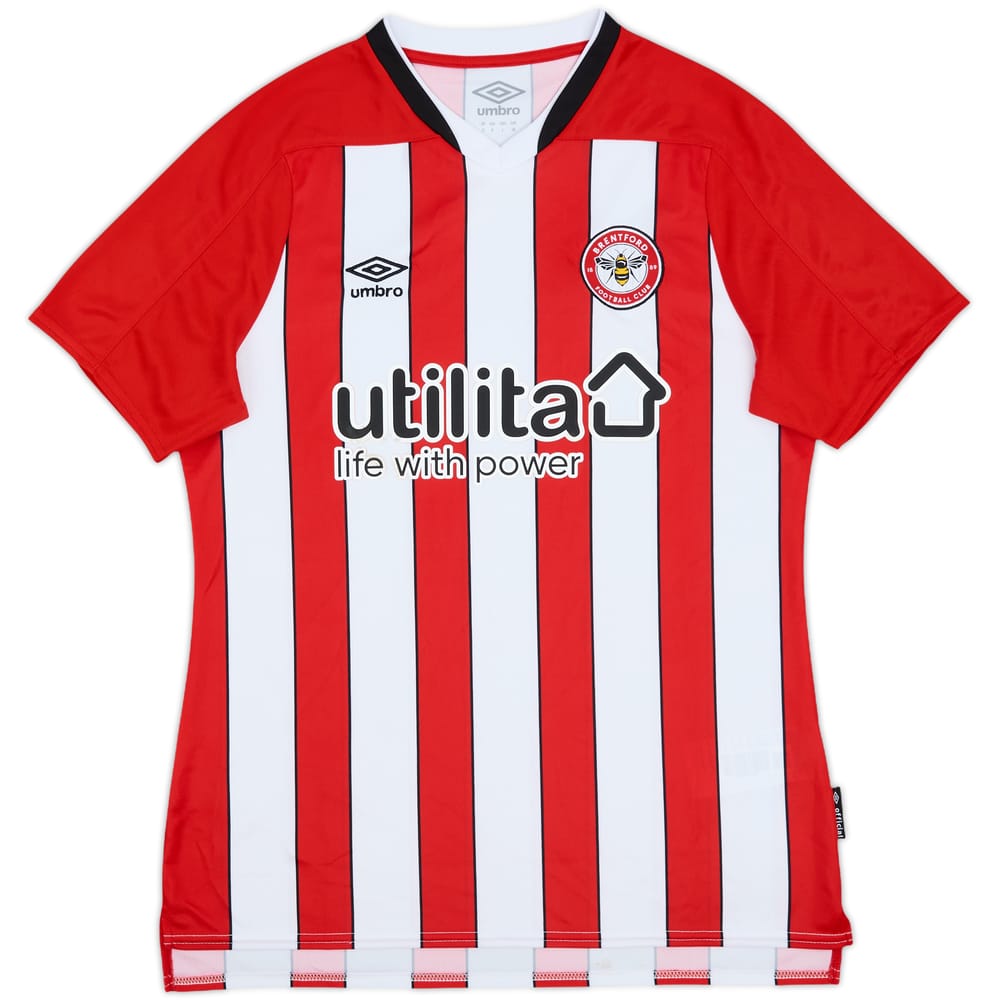 2020-21 Brentford Home Shirt - 7/10 - (Women's L)