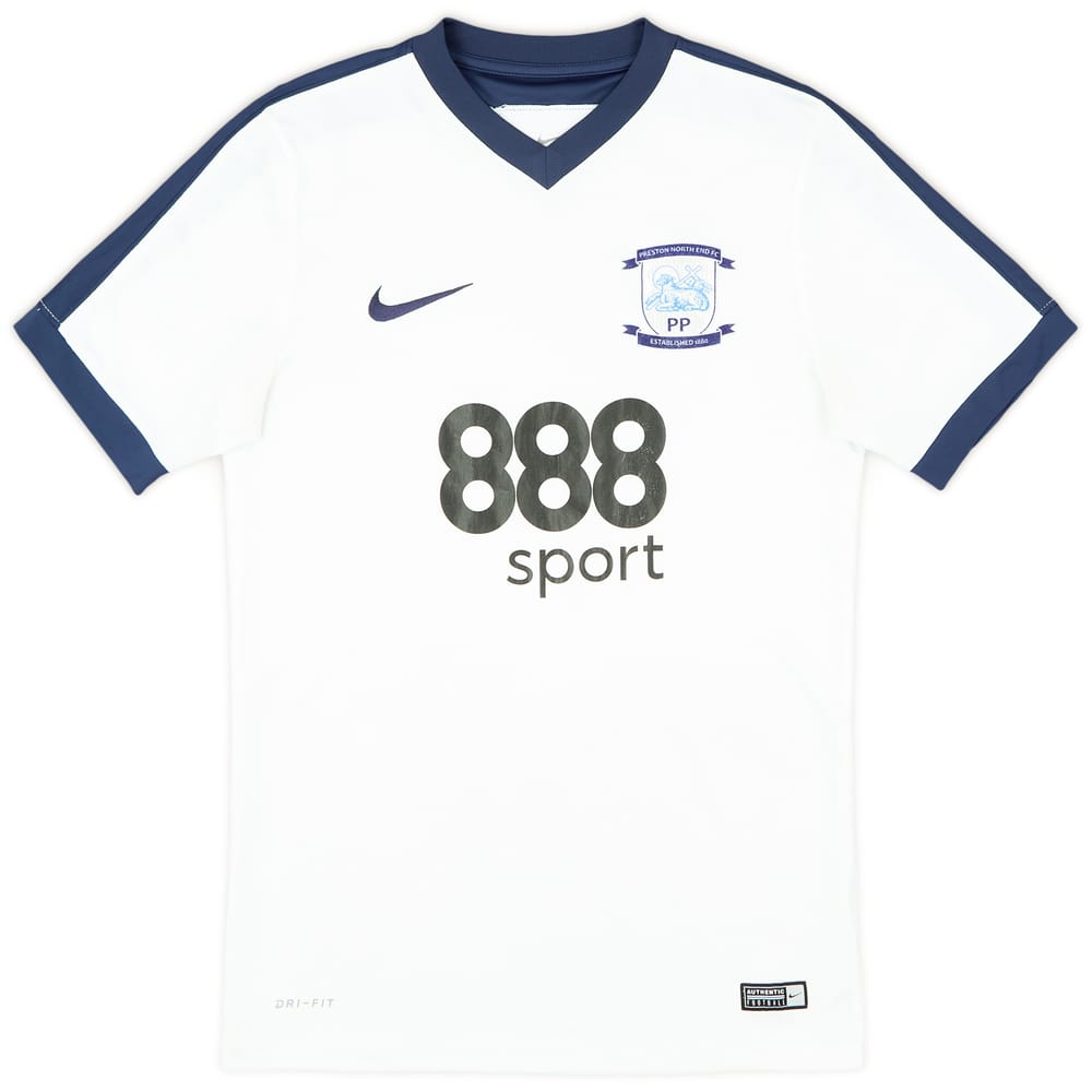 2016-17 Preston Home Shirt - 7/10 - (S)