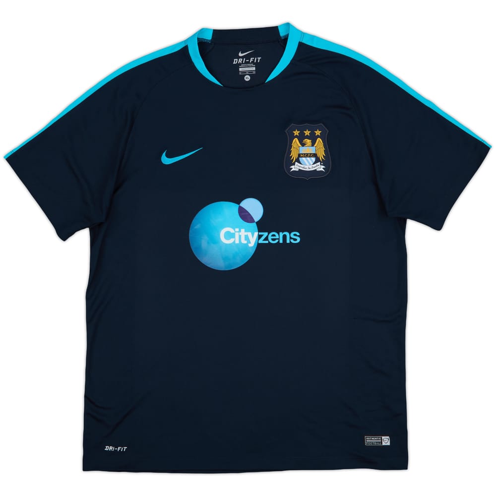 2015-16 Manchester City Nike Training Shirt - 8/10 - (XL)
