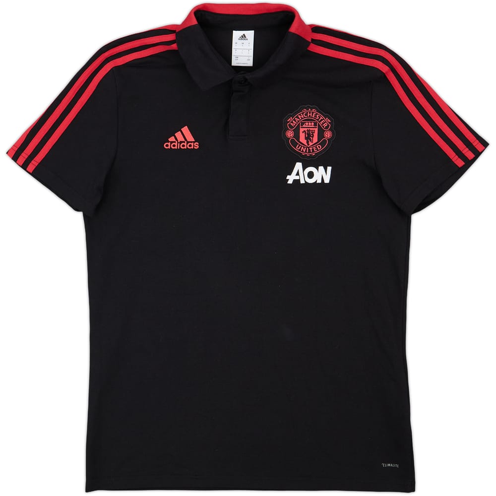 2018-19 Manchester United adidas Polo Shirt - 10/10 - (L)