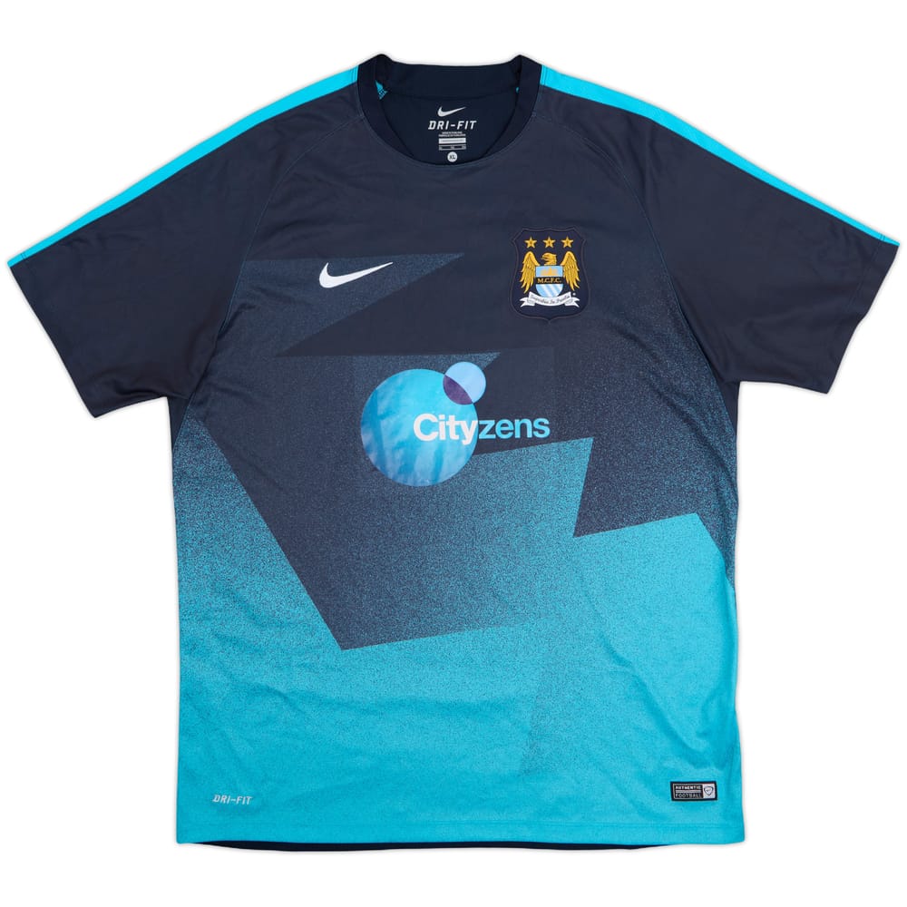 2015-16 Manchester City Nike Training Shirt - 7/10 - (XL)