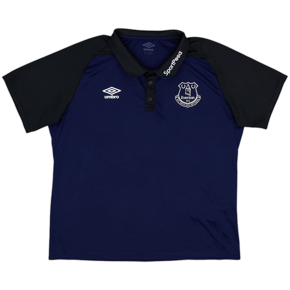 2016-17 Everton Umbro Polo Shirt - 6/10 - (XL)