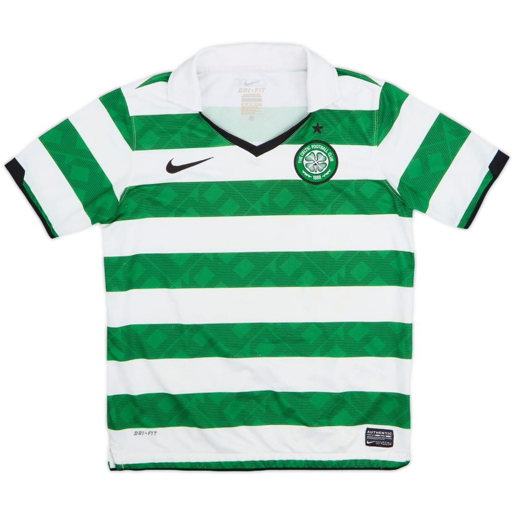 2010-12 Celtic Home Shirt - 9/10 - (M.Boys)