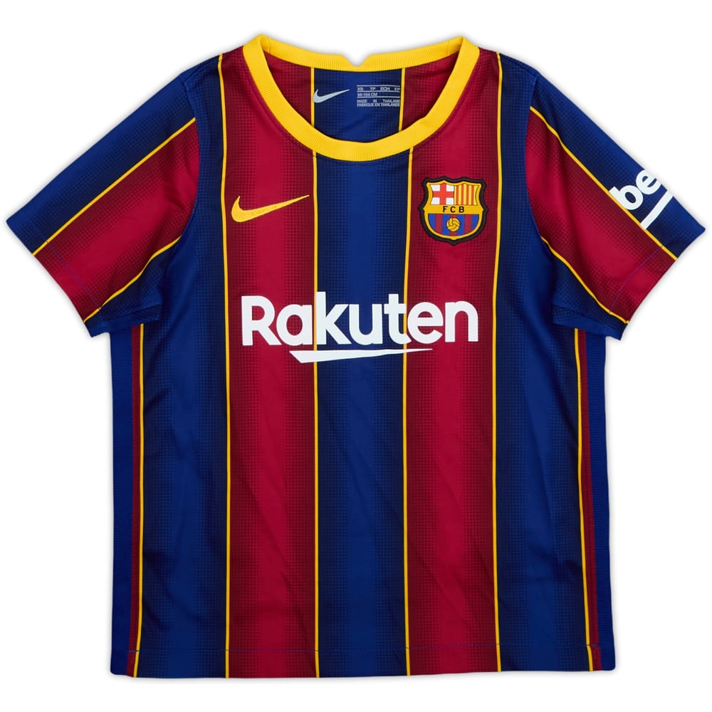 2020-21 Barcelona Home Shirt - 10/10 - (6-7 Years)