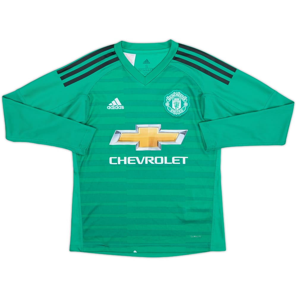 2016-17 Manchester United GK Shirt - 9/10 - (S.Boys)