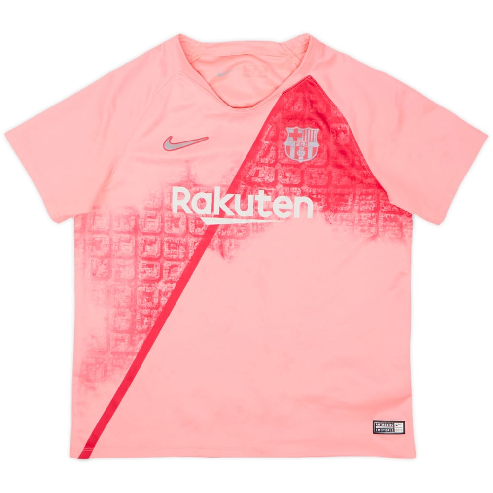 2018-19 Barcelona Third Shirt - 5/10 - (7-8 Years)