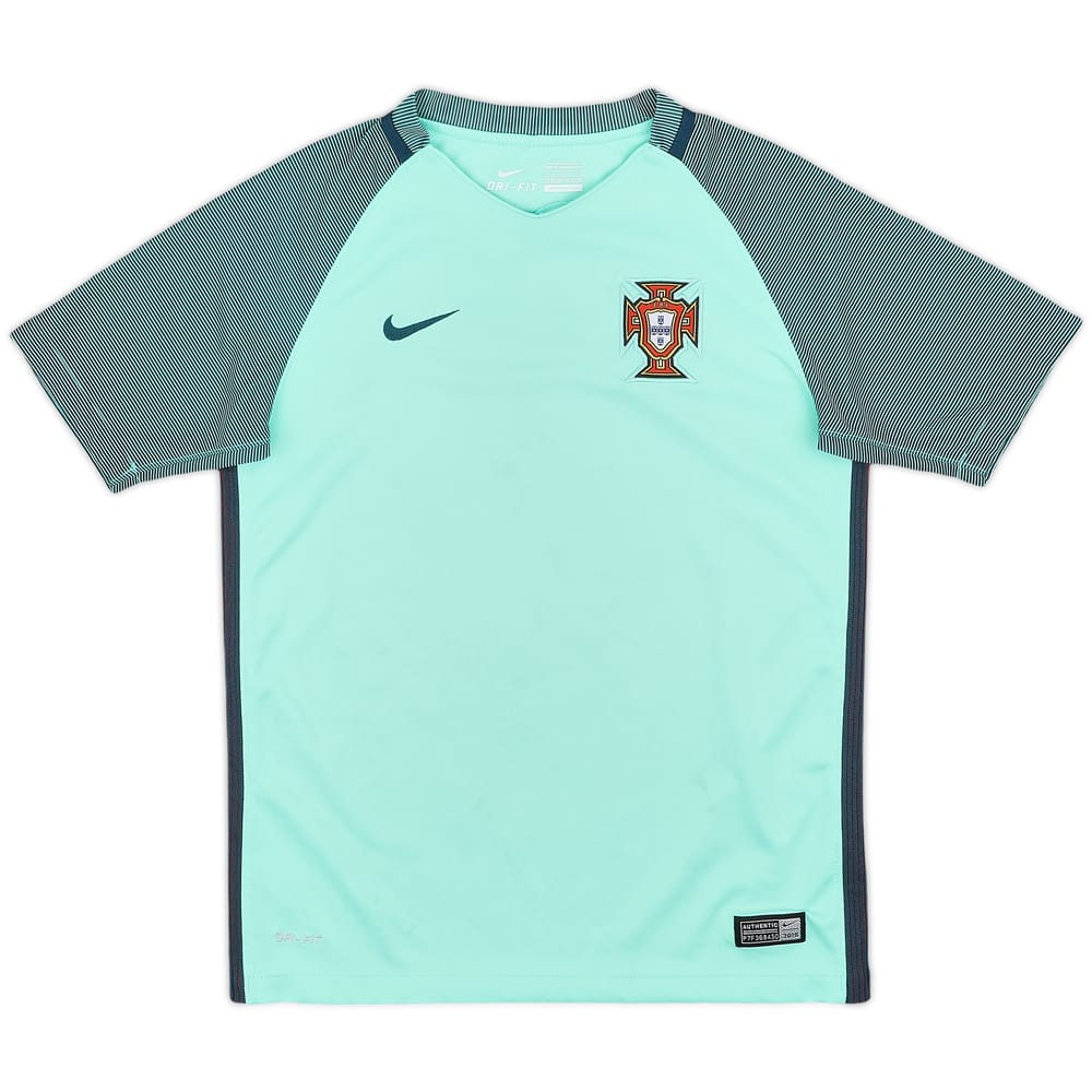 2016-18 Portugal Away Shirt - 6/10 - (L.Boys)