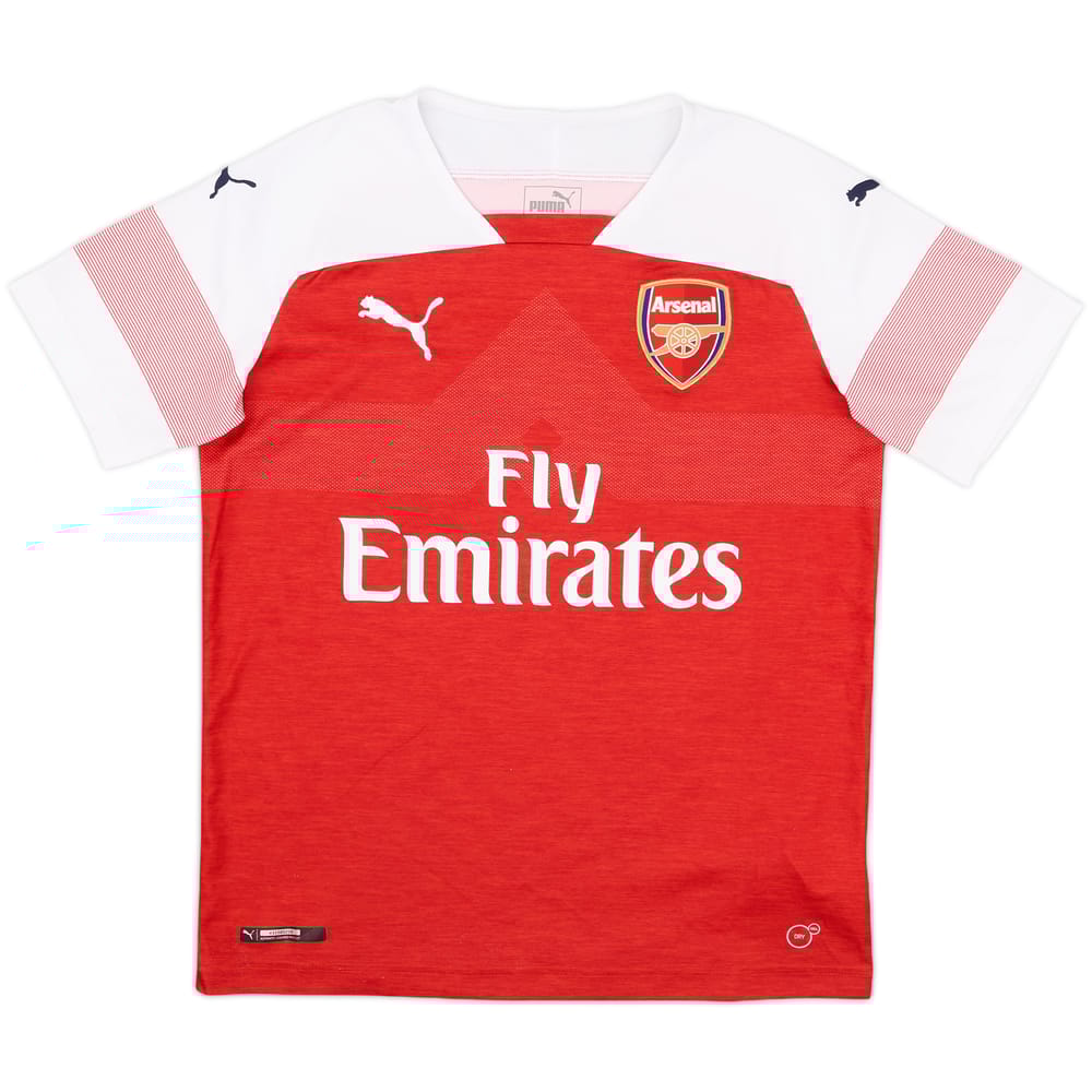 2018-19 Arsenal Home Shirt - 8/10 - (L.Boys)