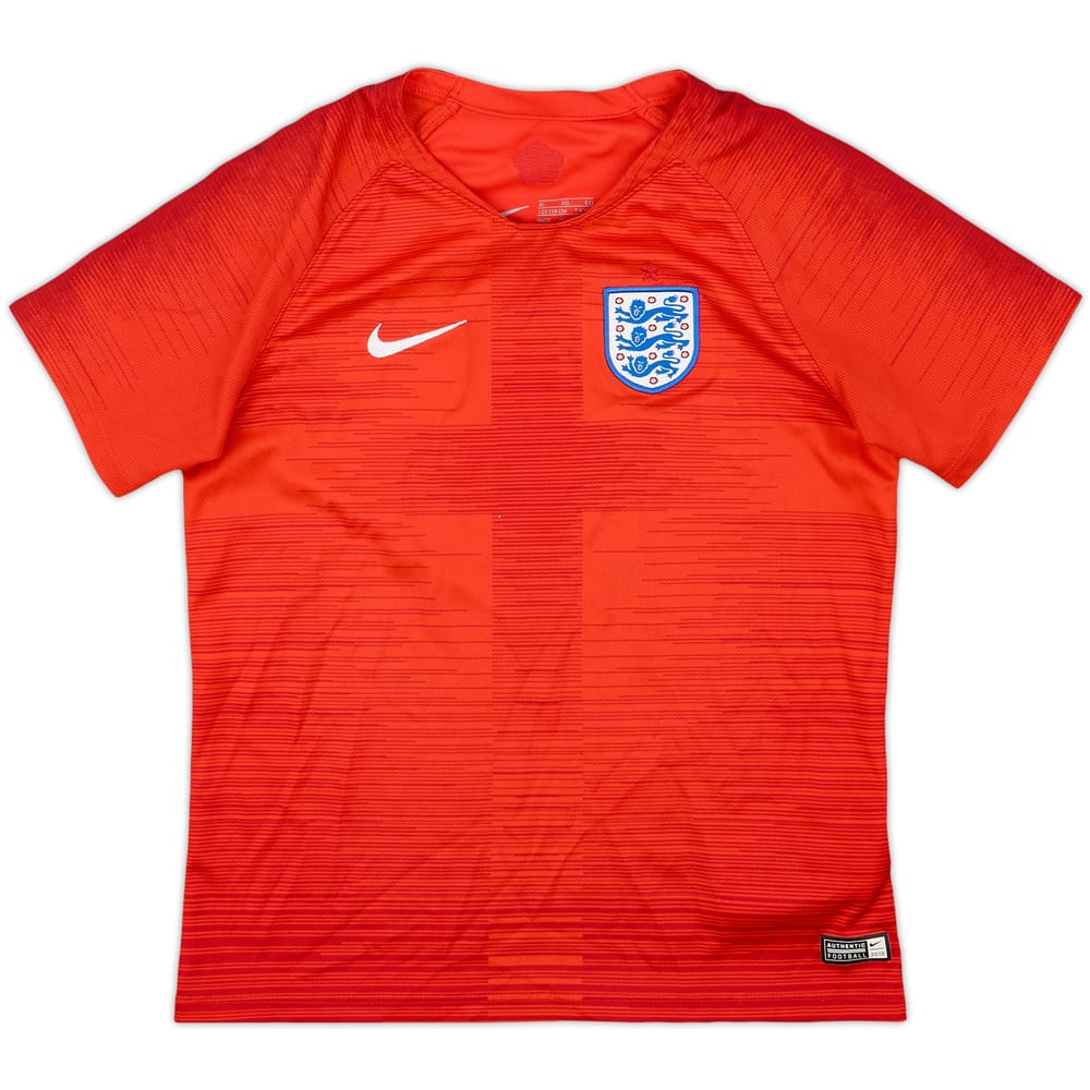2018-19 England Away Shirt - 9/10 - (7-8 Years)