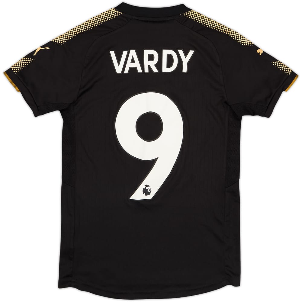 2017-18 Leicester Away Shirt Vardy #9 - 10/10 - (M.Boys)