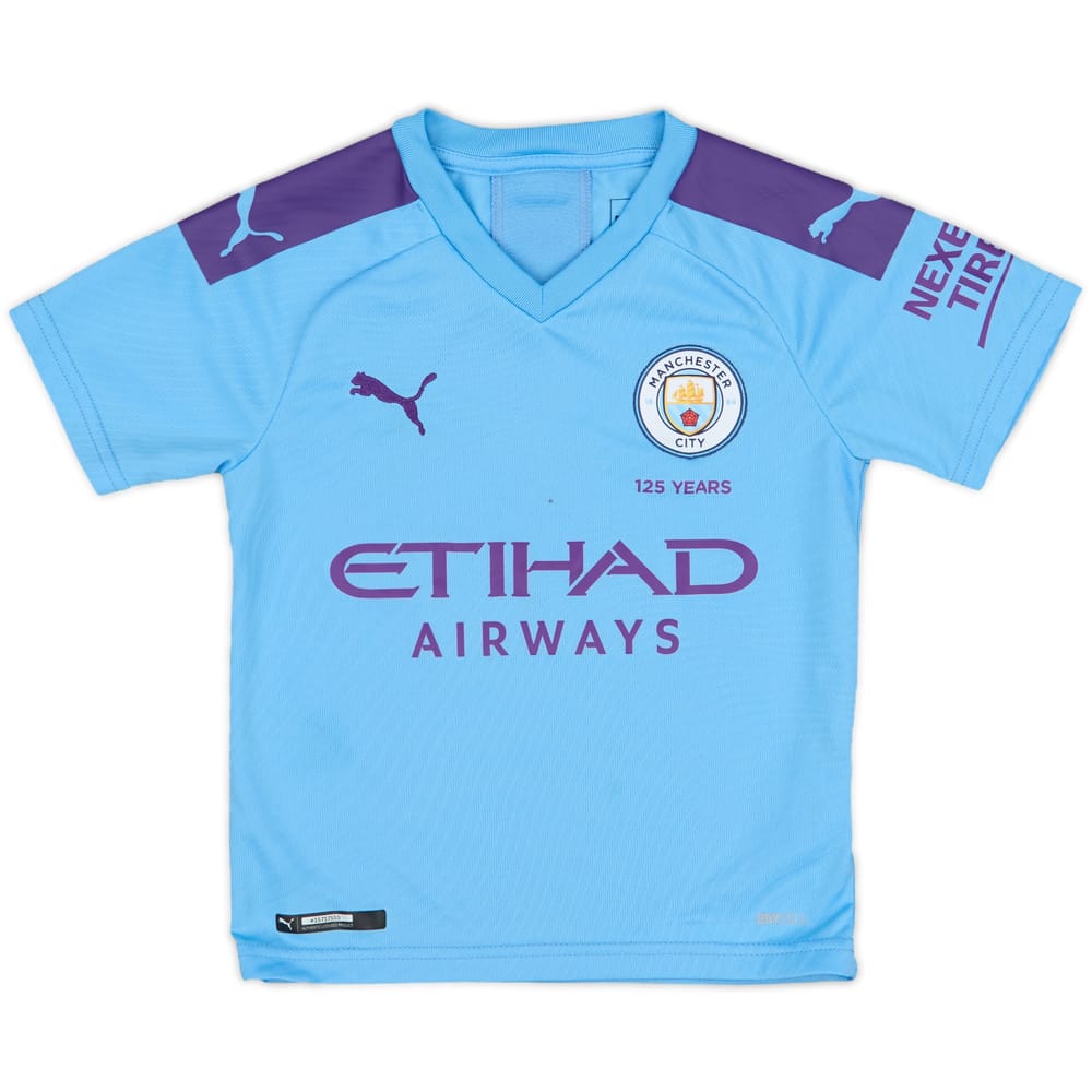 2019-20 Manchester City Home Shirt - 8/10 - (5-6 Years)