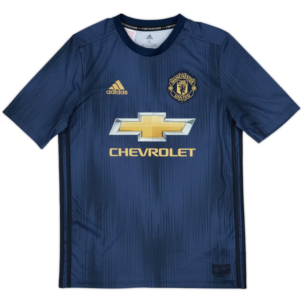 2018-19 Manchester United Third Shirt - 10/10 - (XL.Boys)