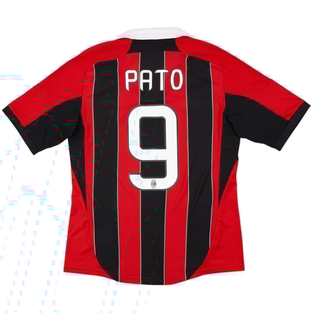 2012-13 AC Milan Home Shirt Pato #9 - 7/10 - (M)