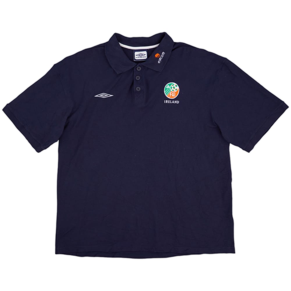 2002 Ireland Umbro Polo Shirt - 8/10 - (XXL)
