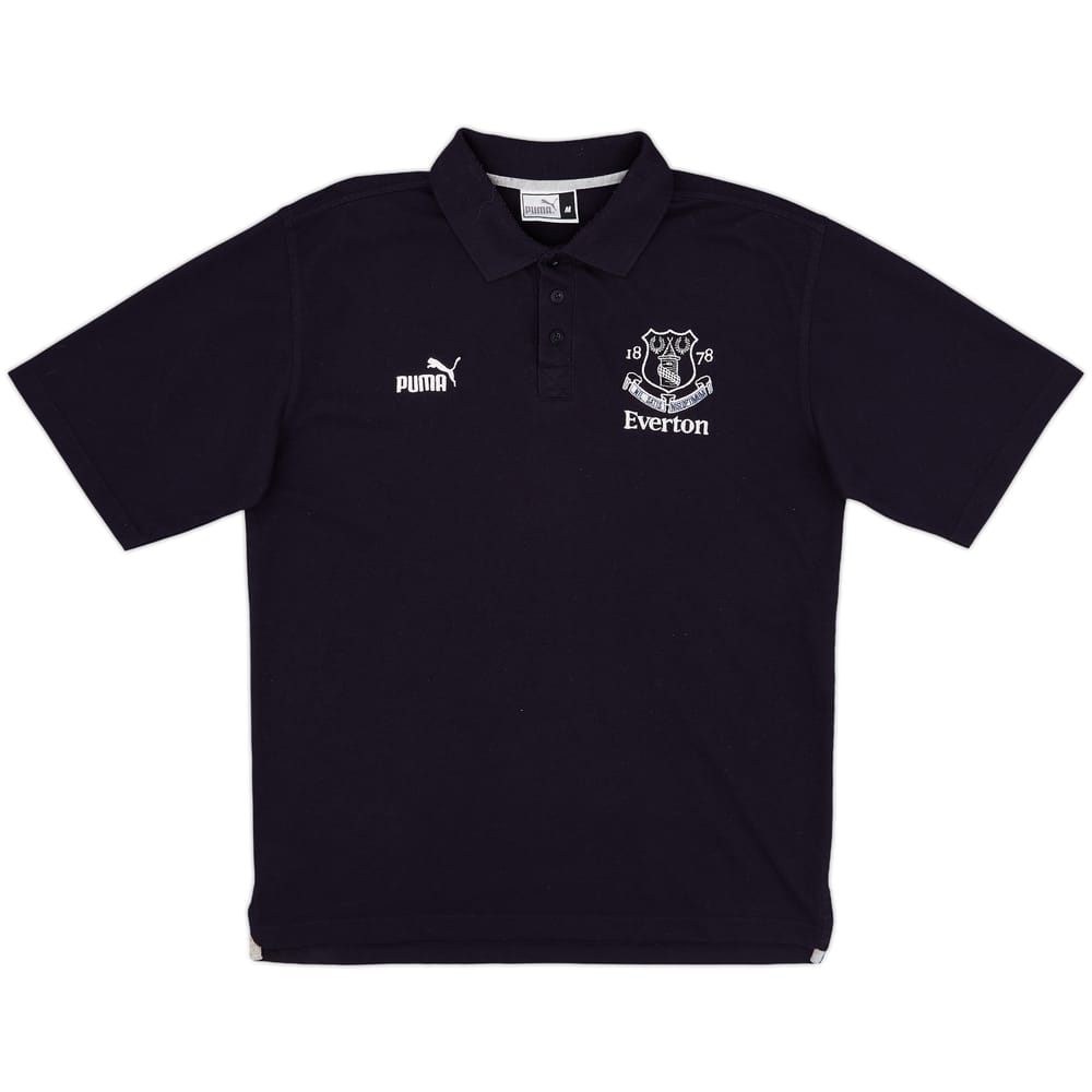 2000-01 Everton Umbro Polo Shirt - 9/10 - (M)