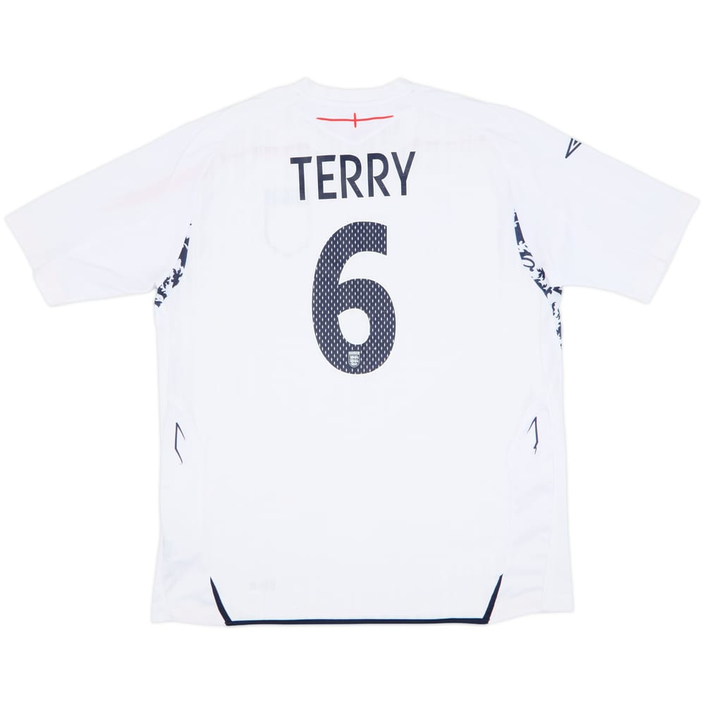2007-09 England Home Shirt Terry #6 - 6/10 - (XL)