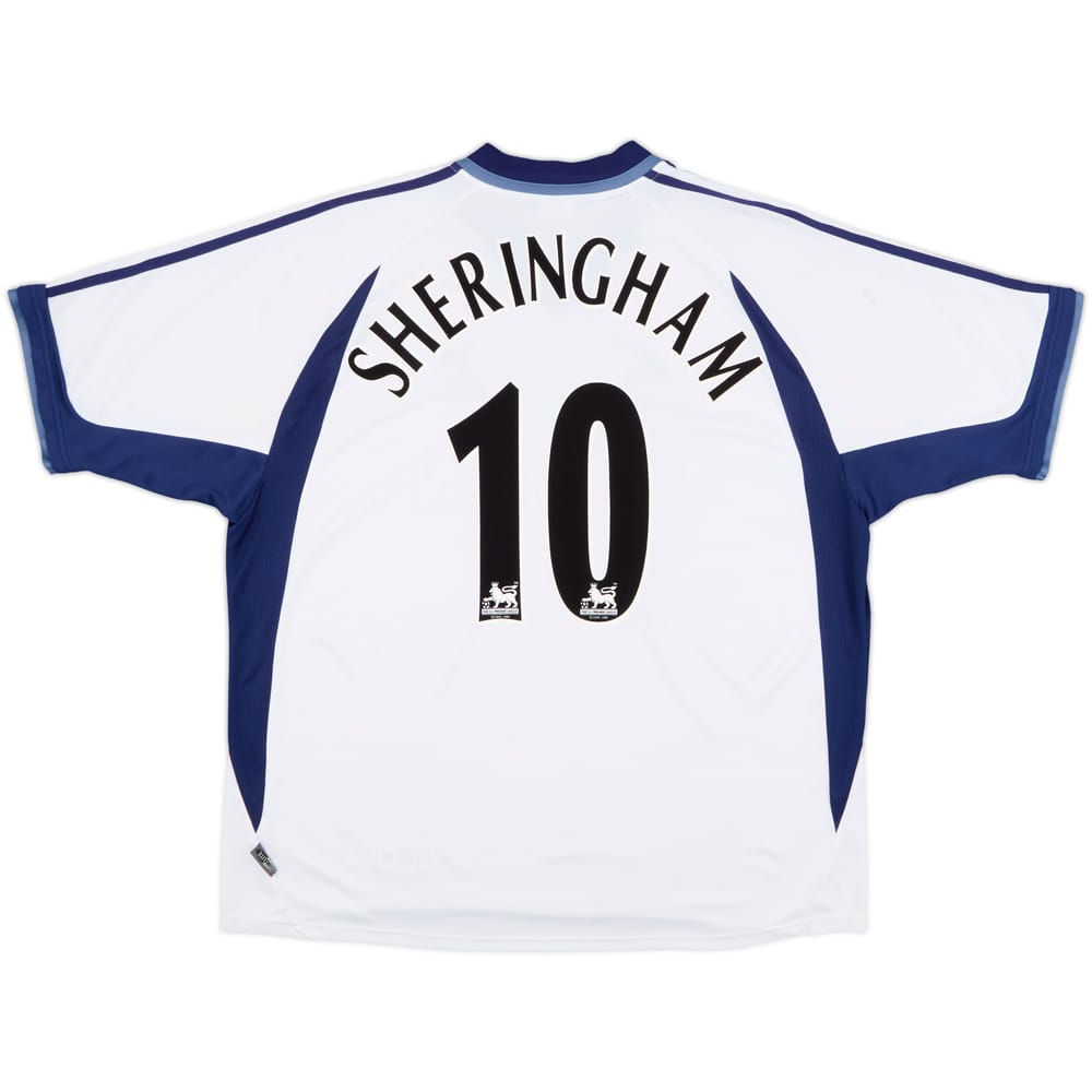 2001-02 Tottenham Home Shirt Sheringham #10 - 6/10 - (XXL)