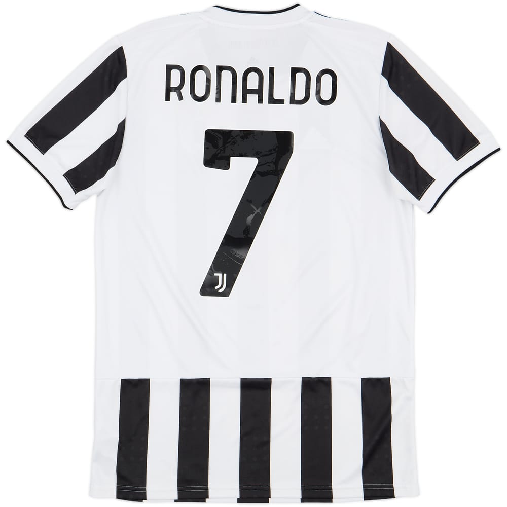 2021-22 Juventus Home Shirt Ronaldo #7 - 6/10 - (M)