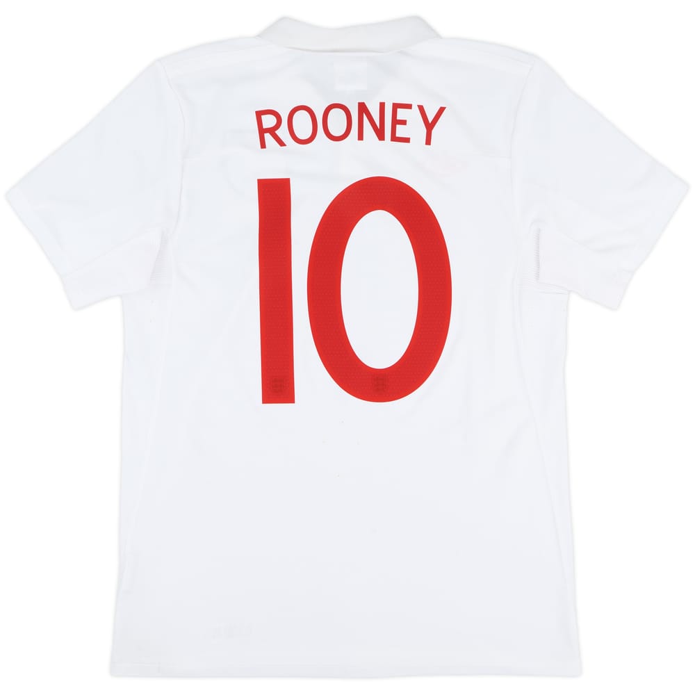2009-10 England 'South Africa' Home Shirt Rooney #10 - 9/10 - (M)