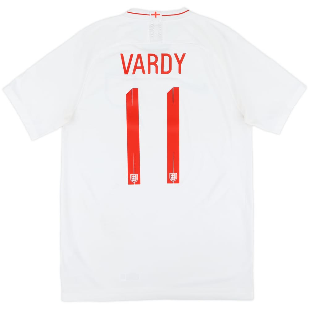 2018-19 England Home Shirt Vardy #11 - 7/10 - (M)