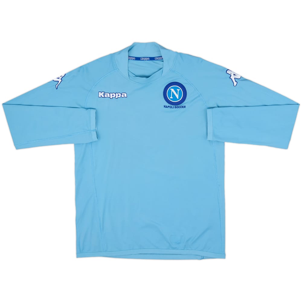2004-05 Napoli Home L/S Shirt - 5/10 - (L)