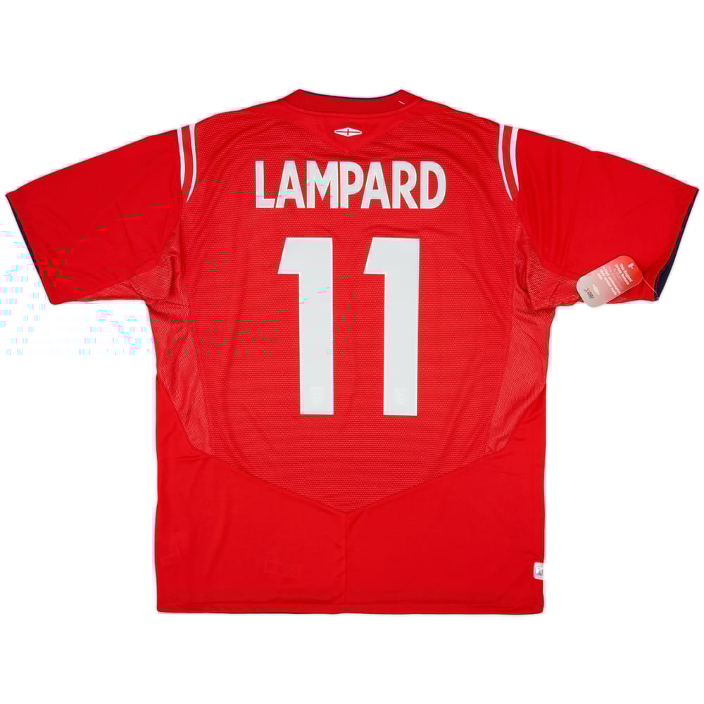 2004-06 England Away Shirt Lampard #11 (XL)