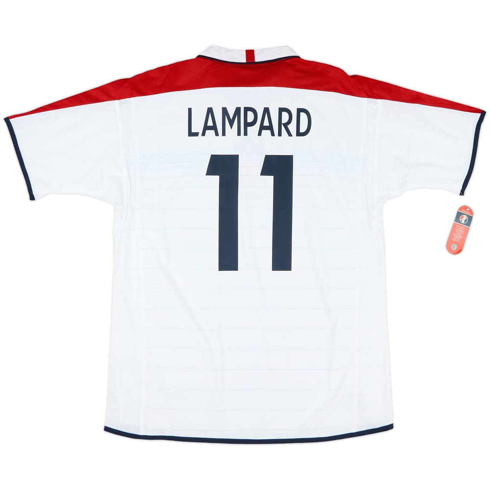 2003-05 England Home Shirt Lampard #11 (XL)