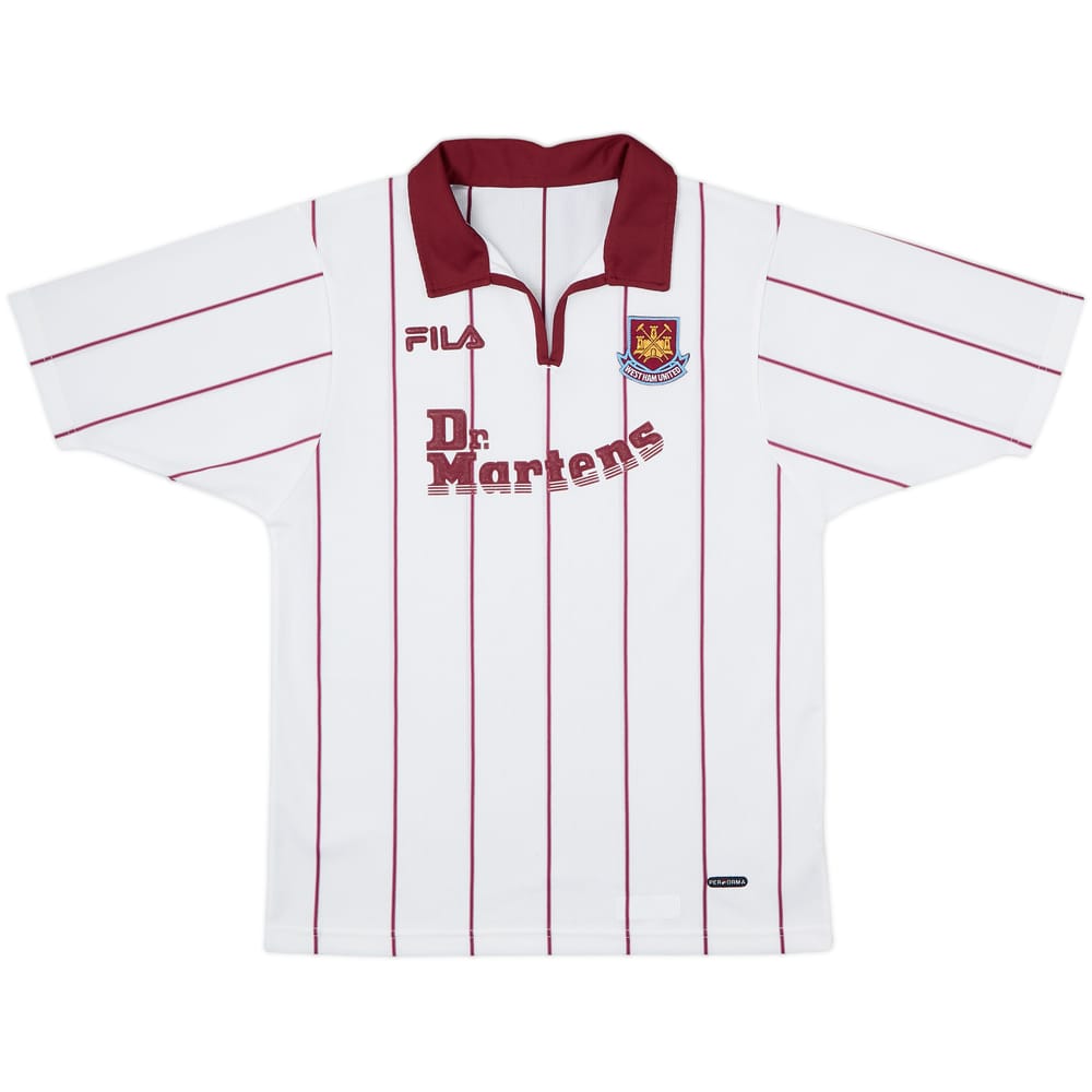 2002-03 West Ham Away Shirt - 8/10 - (XL.Boys)