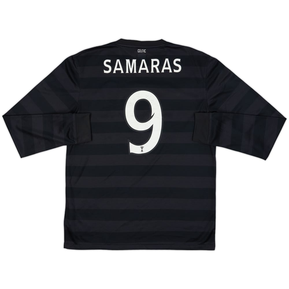 2012-13 Celtic '125th Anniversary' Away L/S Shirt Samaras #9 - 7/10 - (M)